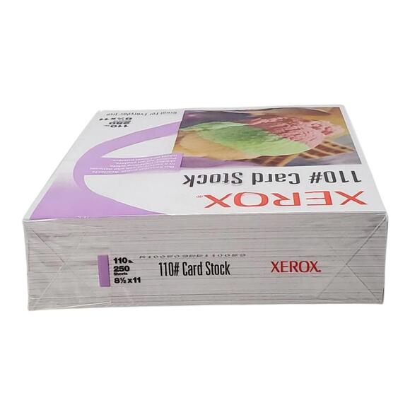 Xerox 110# Card Stock Gray Copy Printer Paper 250 Sheets 8 1/2" × 11" - Picture 7 of 7